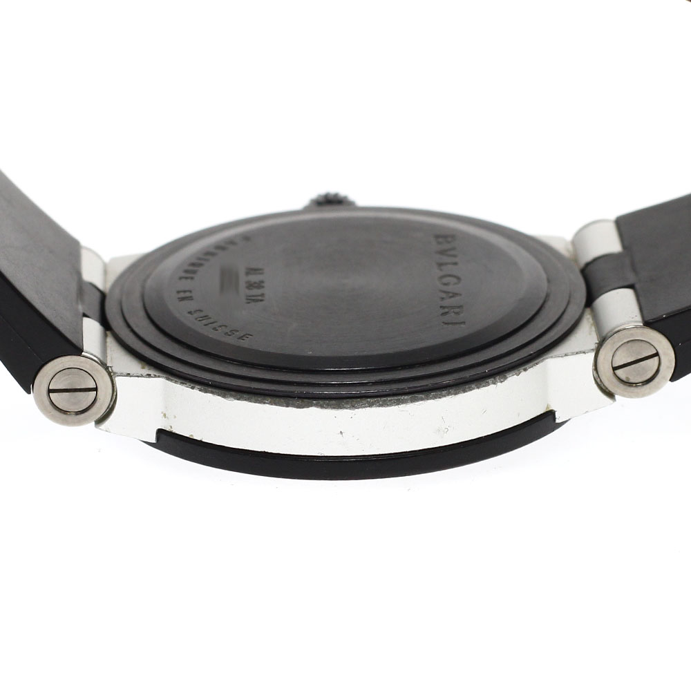 ブルガリ BVLGARI AL38TA アルミニウム デイト 自動巻き メンズ