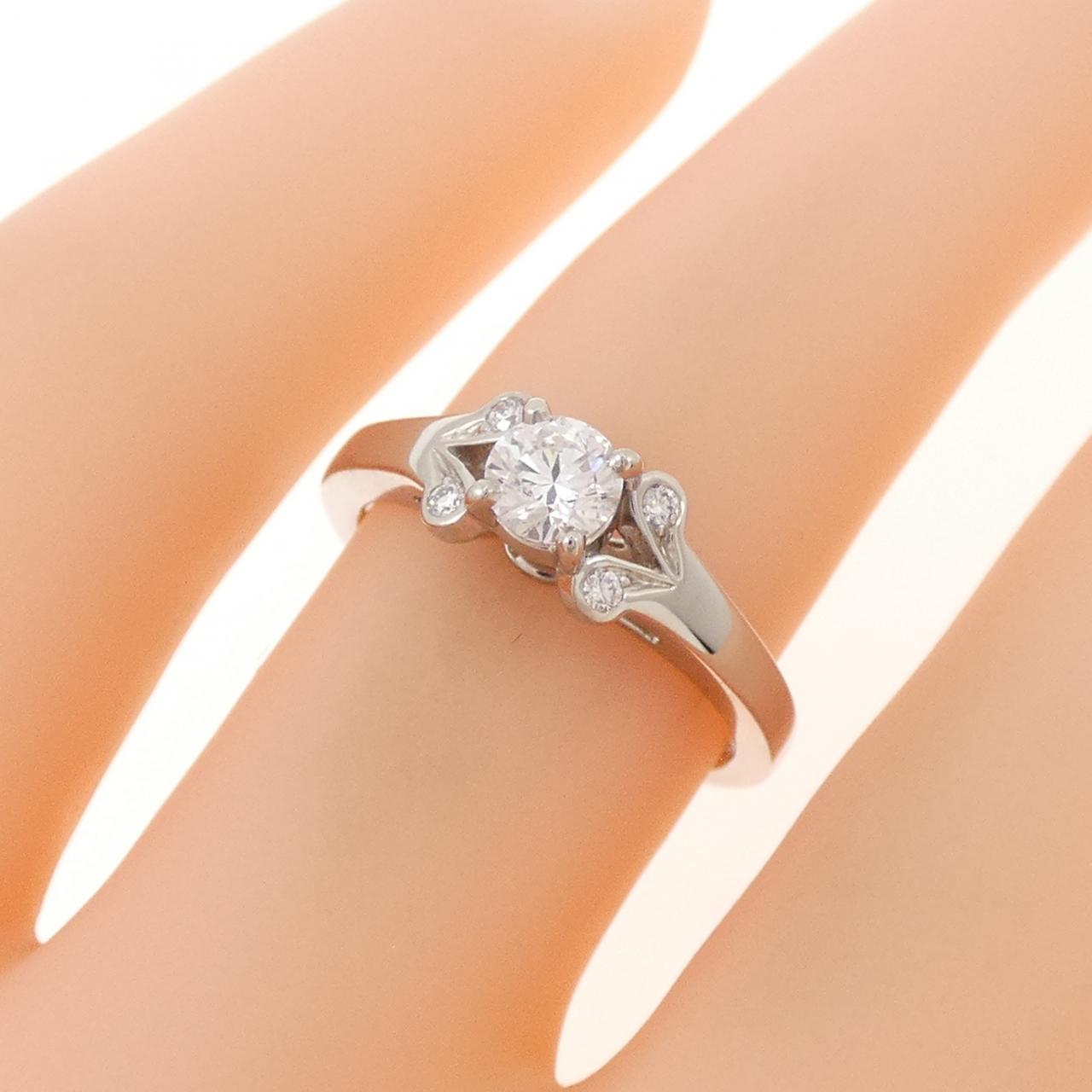 カルティエ バレリーナ リング 0.25CT E VS1 3EXT - Used A (230-000