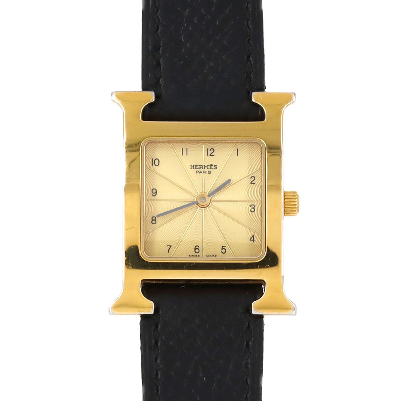 ノーメンテナンス特価】エルメス Hウォッチ GP HH1.201 GP クォーツ
