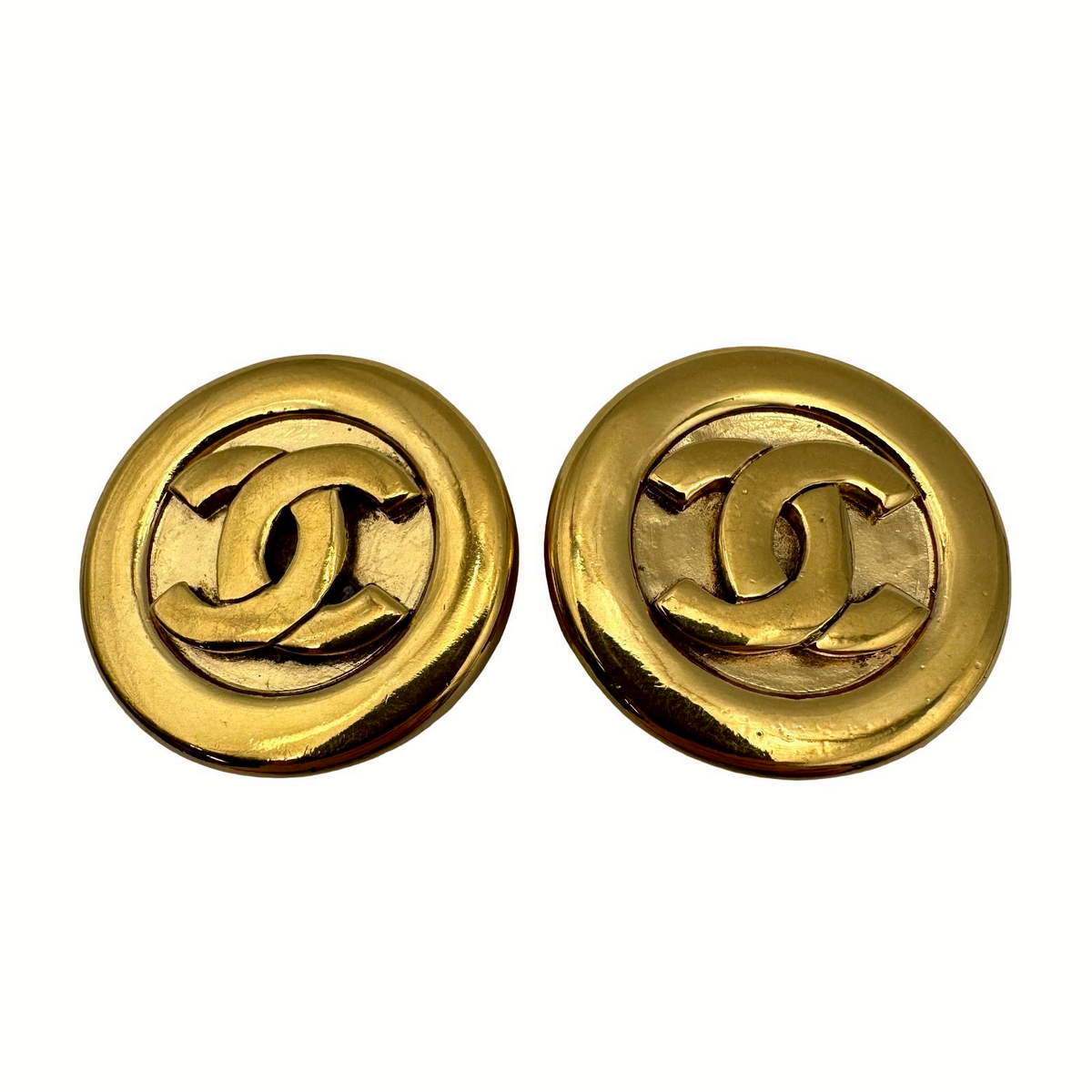 シャネル CHANEL ココマーク ラウンドイヤリング 2388
