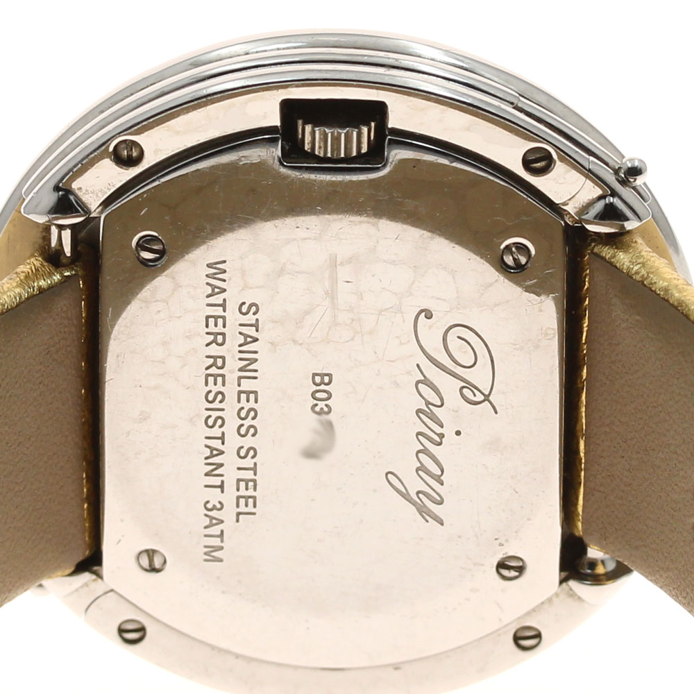 ポアレ Poiray マ・プルミエ ラウンド クォーツ レディース _932871