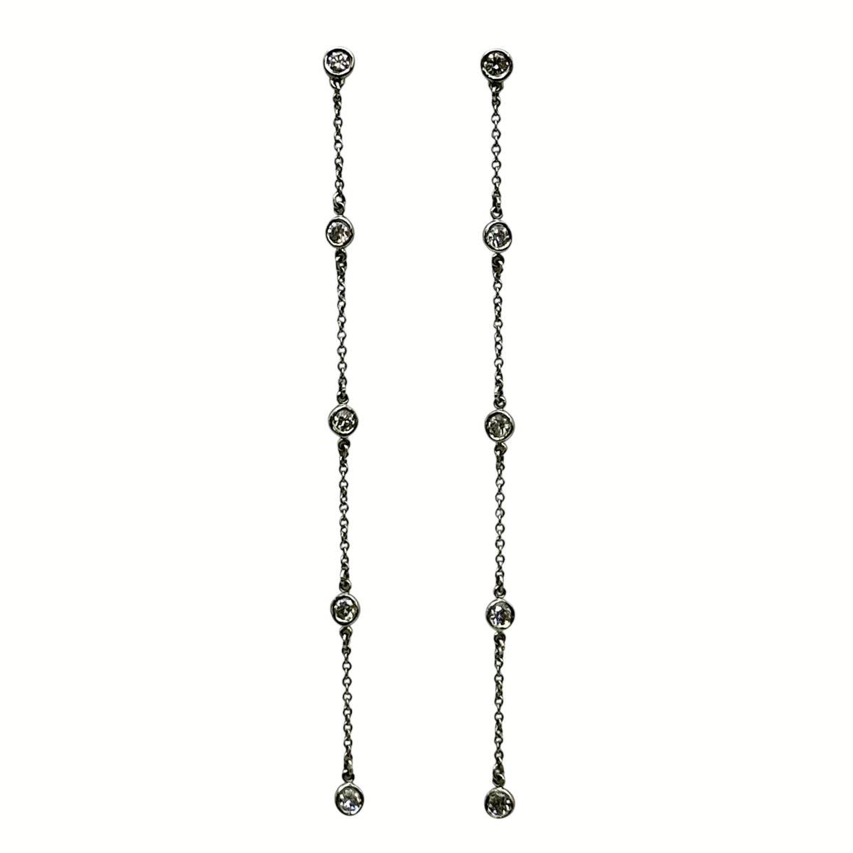 ティファニー TIFFANY＆CO バイザヤードピアス ピアス - Used A