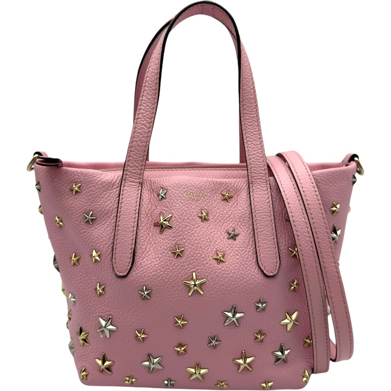 ジミーチュウ JIMMY CHOO スタッズハンドバッグ ハンドバッグ | MOLTS