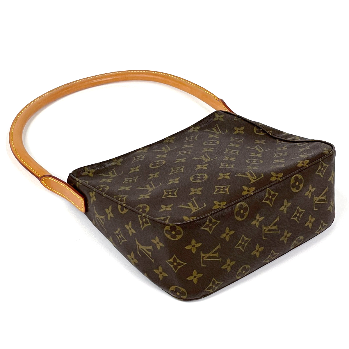 カラー ルイ・ヴィトン LOUIS VUITTON ショルダーバッグ ルーピングGM M51145