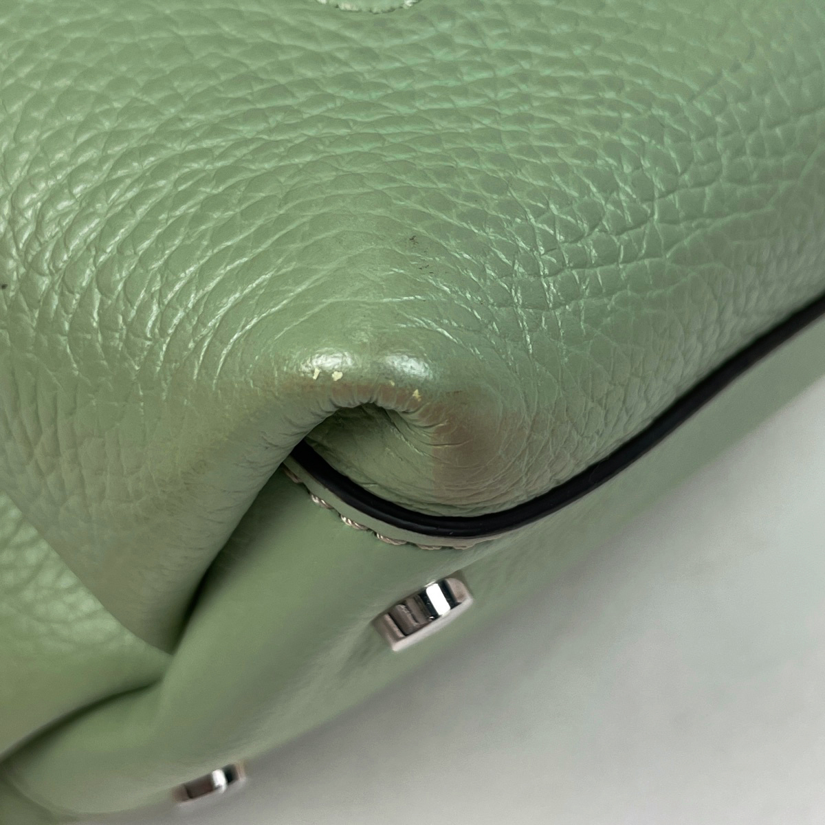 TODS グリーンパイソンレザーハンドバッグ 【公式通販】