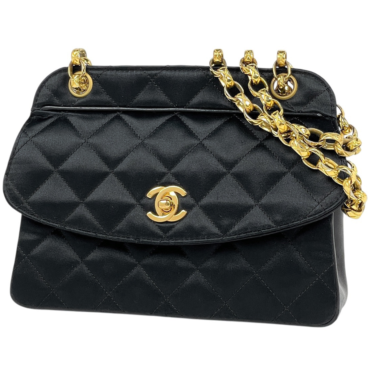シャネル CHANEL ココマーク チェーン ショルダーバッグ マトラッセ