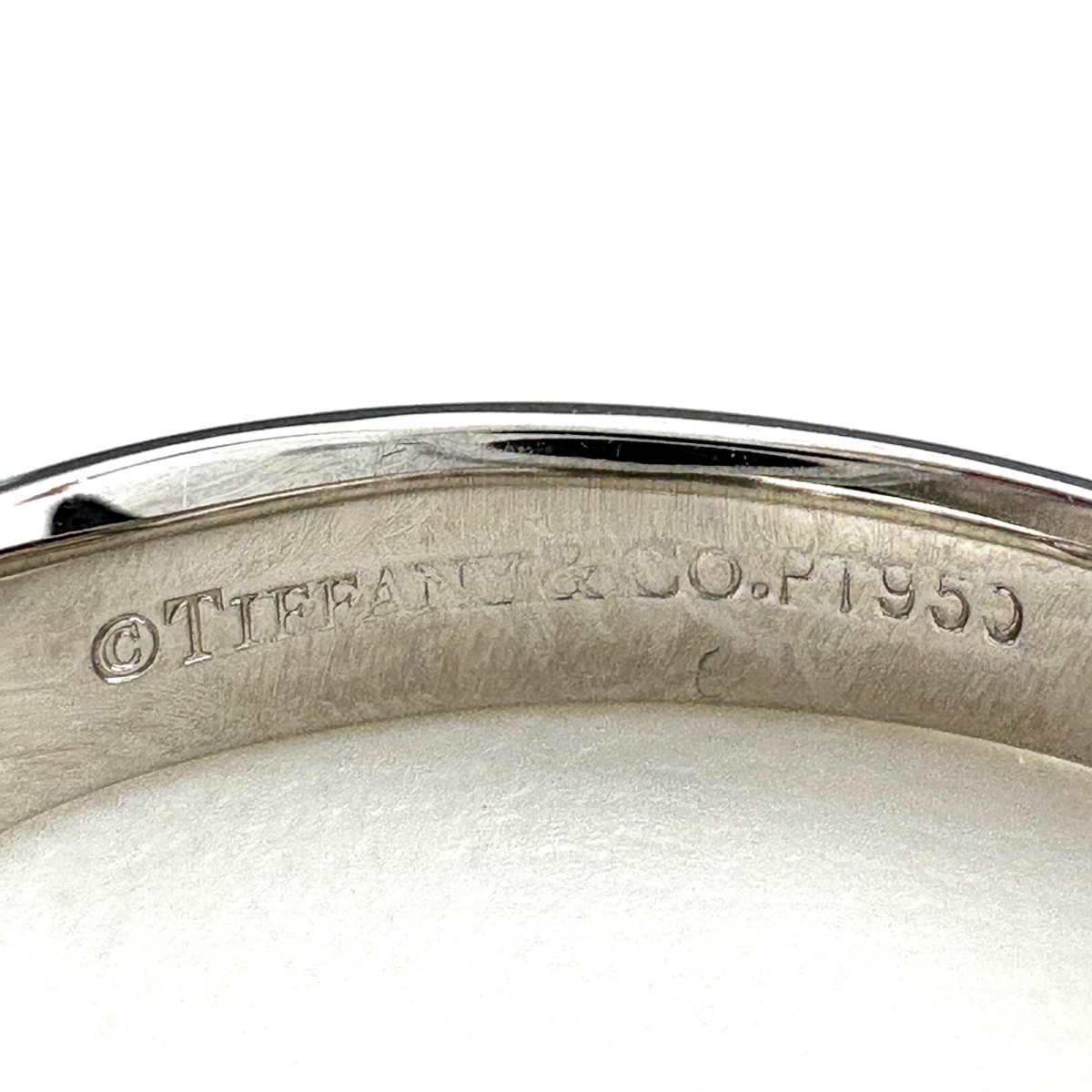 ティファニー TIFFANY&Co. ドッツ リング プラチナ 指輪 メレダイヤ 