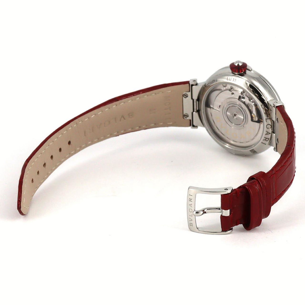 【新品】ブルガリ ルチェア 102688/LU33S/LU33BSSD SS 自動巻 中古【LU33S】ブルガリ（BVLGARI） ルチェア 33mm｜カリトケ