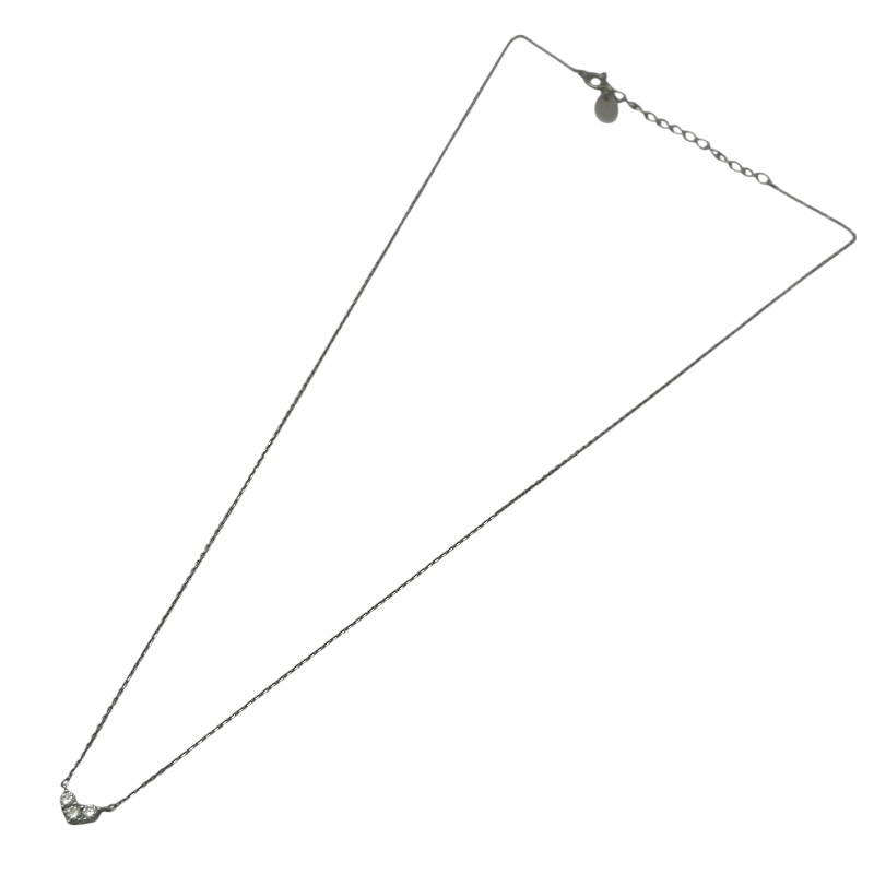 ヨンドシー 4℃ ハート型ダイヤネックレス ネックレス | MOLTS