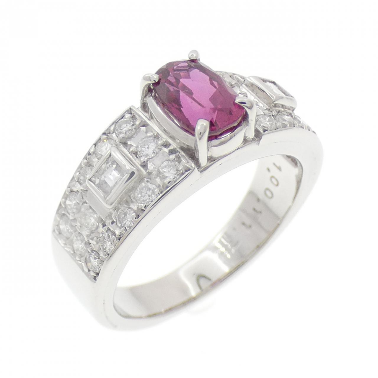 PT900 ルビー リング 1.50CT | MOLTS