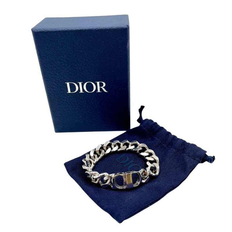ディオールオム DIOR HOMME CDアイコンチェーンリンクブレスレット
