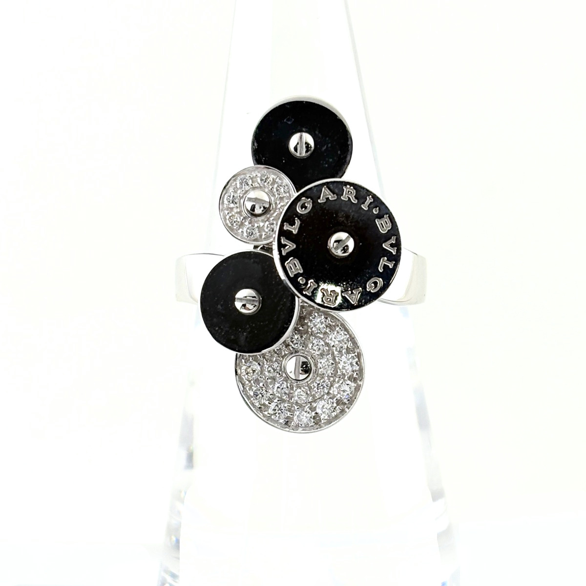 ブルガリ BVLGARI チクラディ リング 指輪 メレダイヤ リング 12.5号