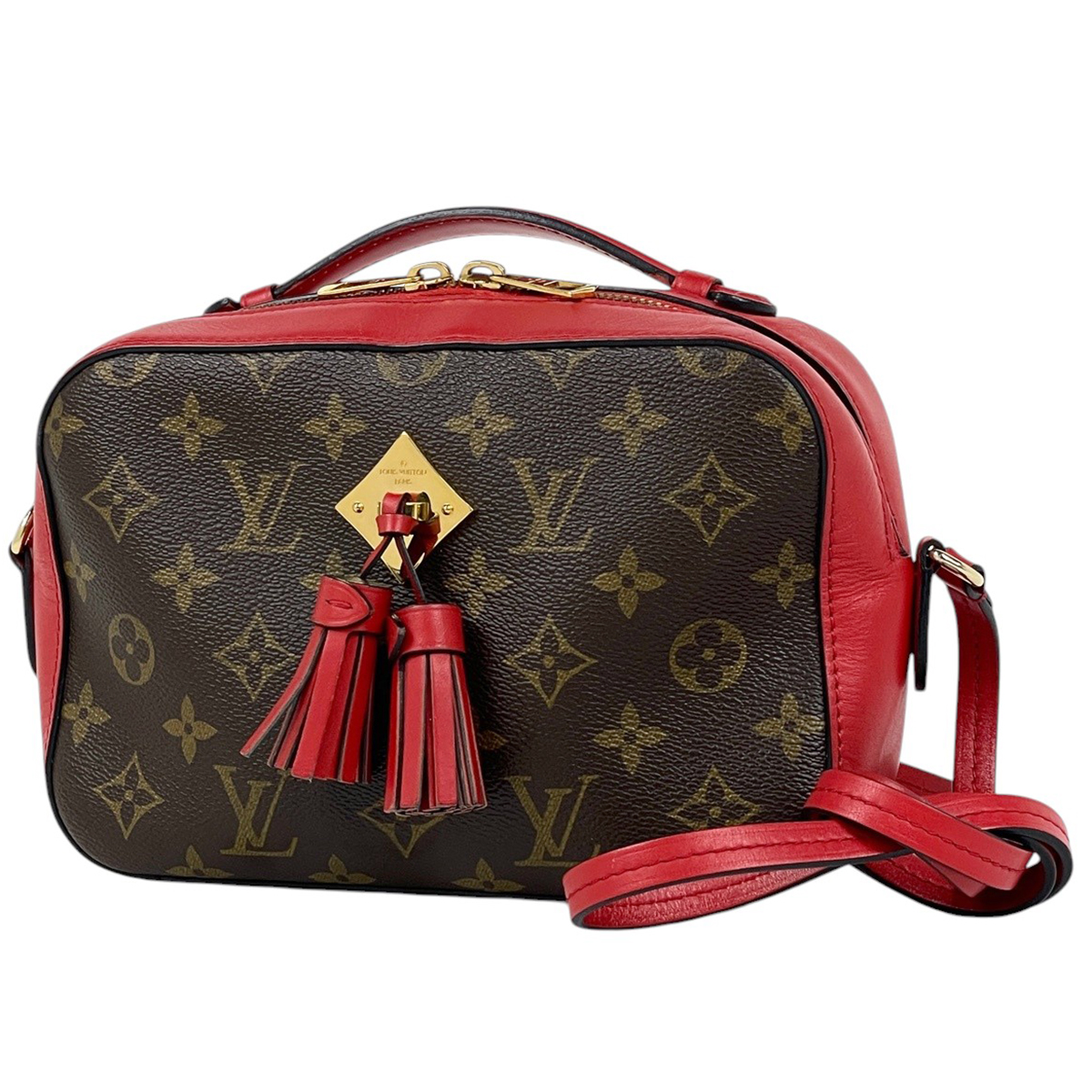 ルイヴィトン  ヴォルタ 2WAY ショルダーバッグ コクリコ ルイ・ヴィトン Louis Vuitton サントンジュ 斜め掛け ショルダー