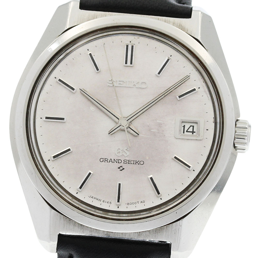 セイコー SEIKO 6145-8000 グランドセイコー デイト 自動巻き メンズ