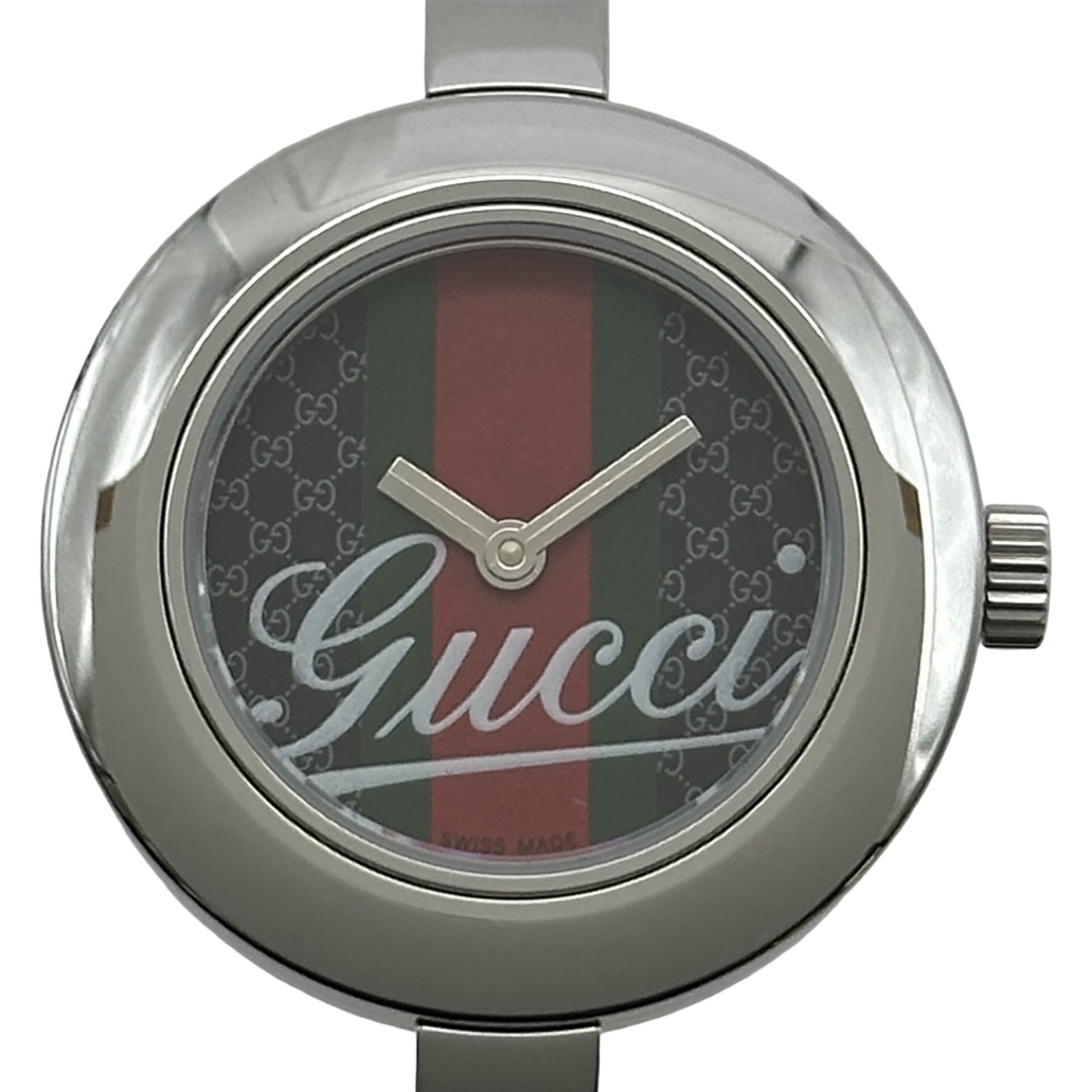 グッチ GUCCI シェリーライン バングルウォッチ 105 腕時計 - Used B 