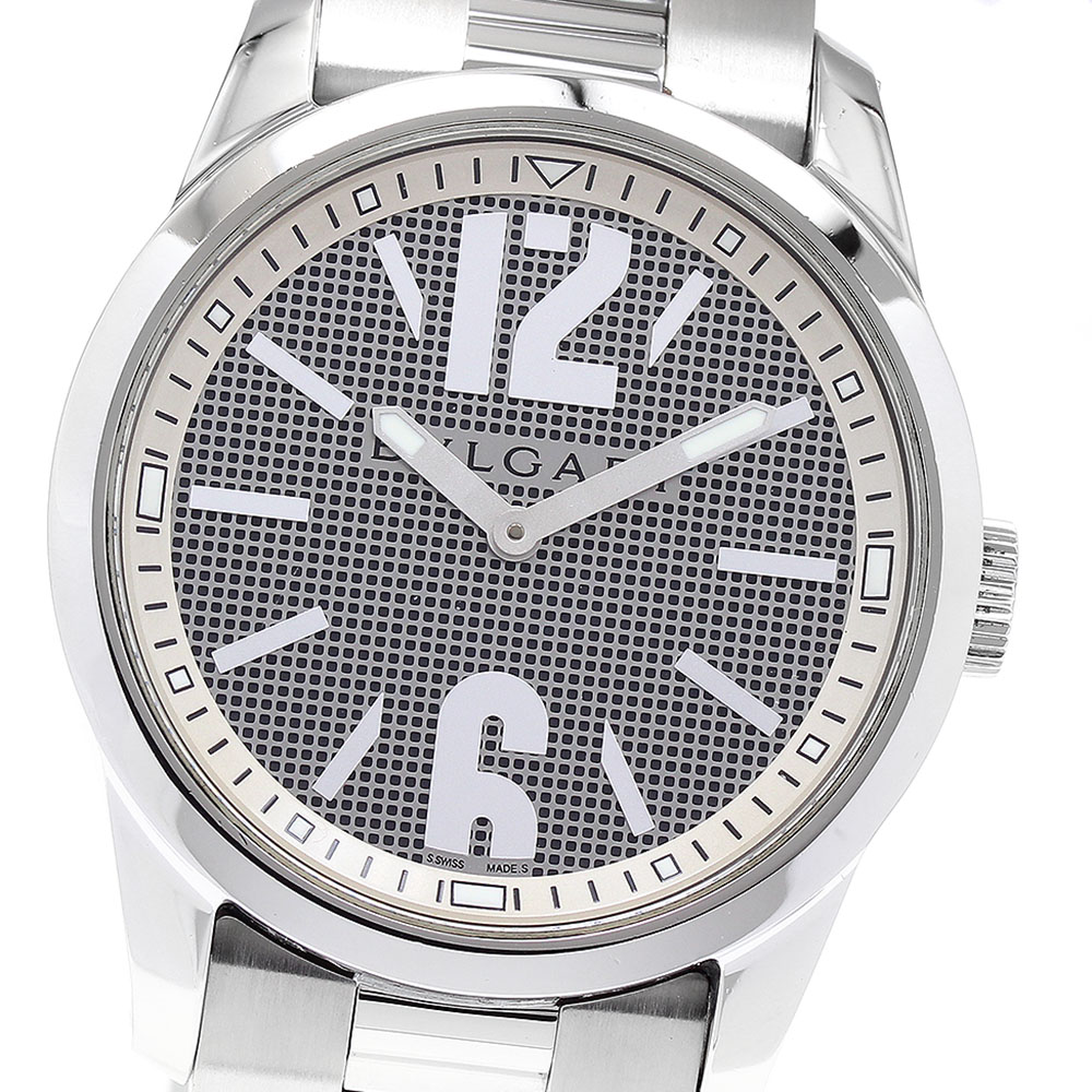 ブルガリ BVLGARI ST29S ソロテンポ デイト クォーツ レディース