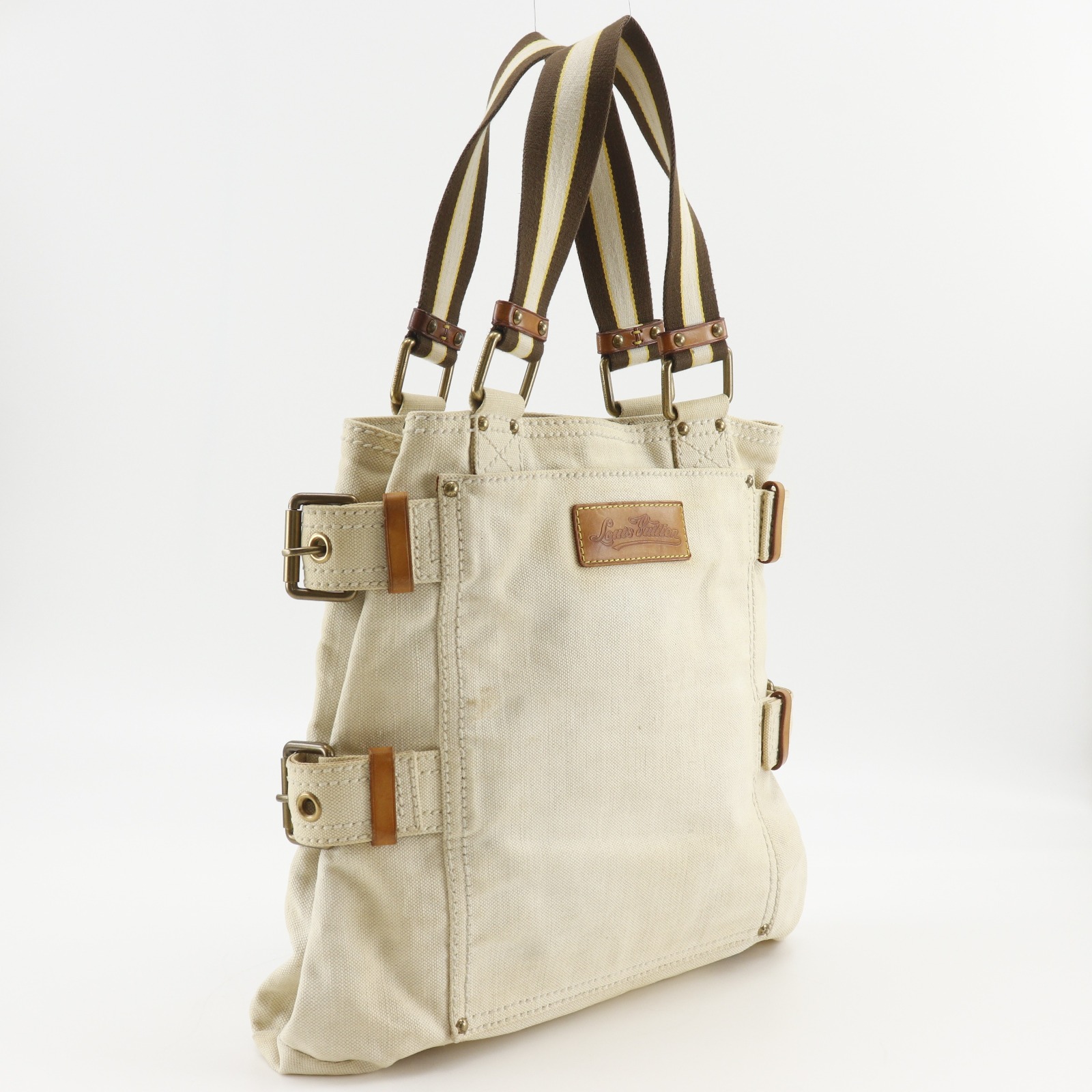 ルイ・ヴィトン LOUIS VUITTON グローブショッパーMM トートバッグ 