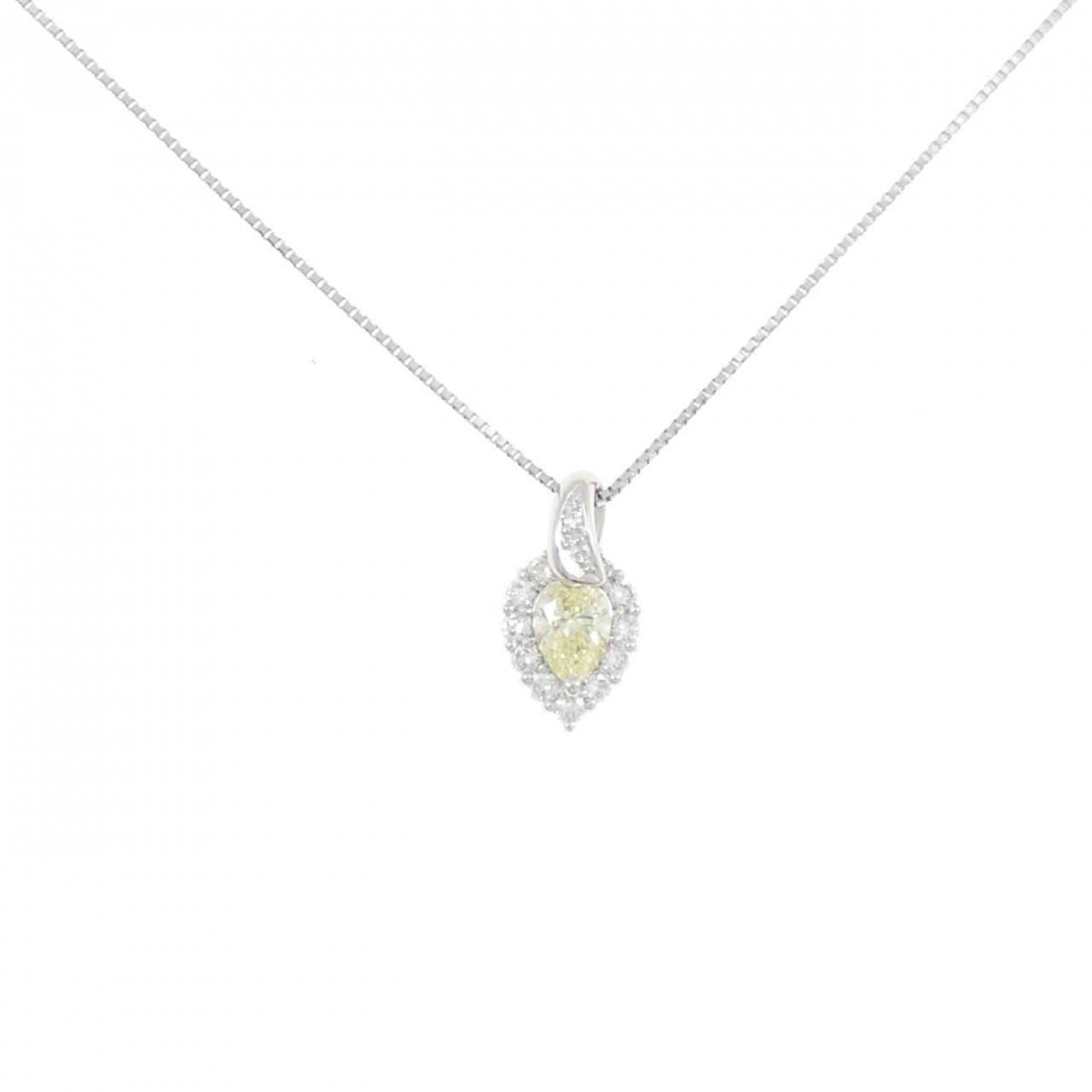 PT900/PT850 ダイヤモンド ネックレス 0.24CT - Used A | MOLTS
