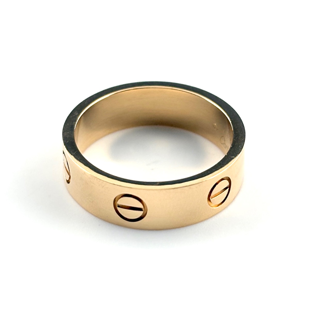 カルティエ Cartier ラブリング イエローゴールド YG #59 カルティエ CARTIER ラブリング YG イエローゴールド 指輪 リング 18.5